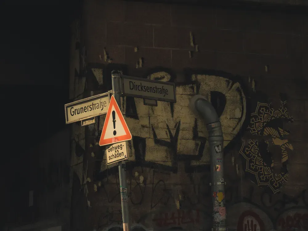 Berliner Streets: strassenschild2
