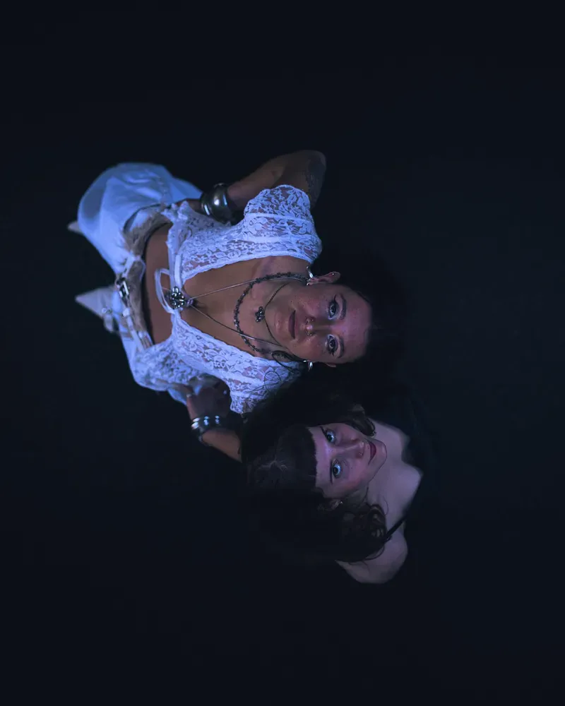 Fotoshooting Zoe: top down nach oben sehen hoch