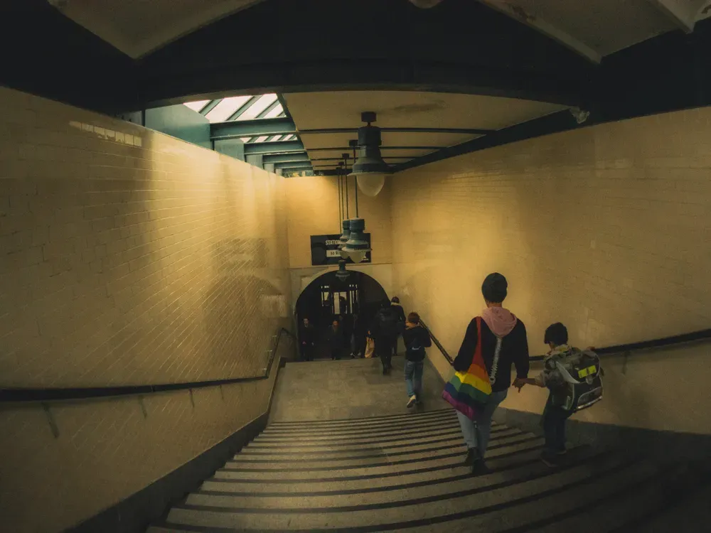 Berliner Streets: treppe gleisdreieck2