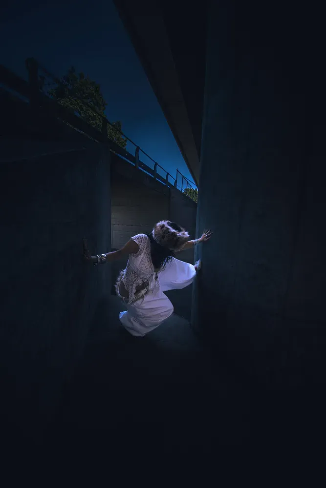 Fotoshooting Zoe: zwischen seule hoch2
